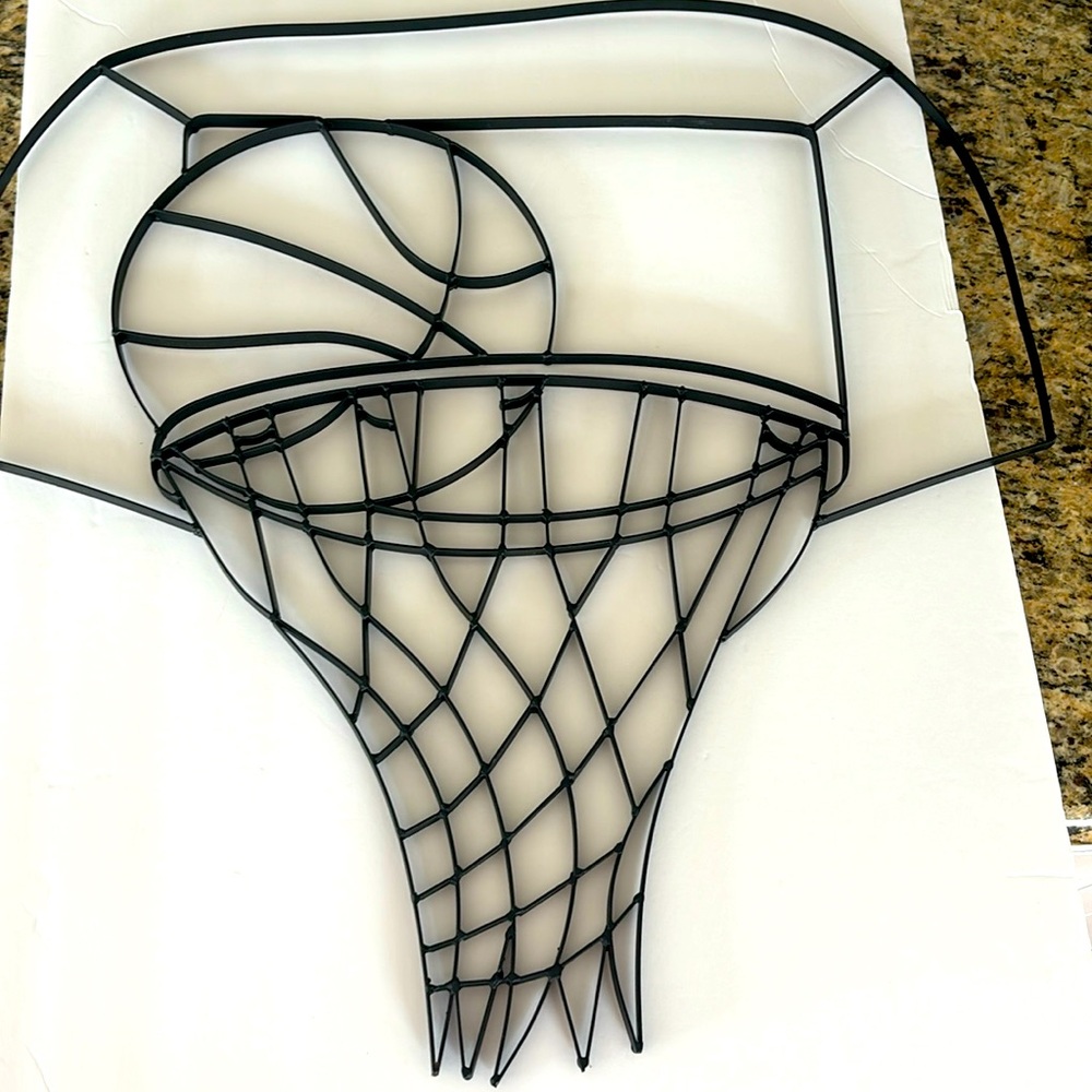 Boys Bedroom Metal Wall Decoration